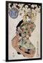 Courtesan Hanamurasaki from Tamaya Teahouse-null-Framed Giclee Print