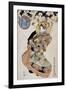 Courtesan Hanamurasaki from Tamaya Teahouse-null-Framed Giclee Print