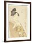 Courtesan Hanaogi of the Ogiya House, 1793-1794-Kitagawa Utamaro-Framed Giclee Print