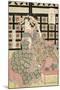 Courtesan of the Ogiva Brothel-Kikugawa Eizan-Mounted Giclee Print