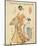 Courtesan Somenosuke of Matsubaya-Hosoda Eishi-Mounted Premium Giclee Print