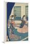 Courtesans in a Western-Style Building of Yokohama-Utagawa Sadahide-Framed Giclee Print