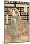 Courtesans of the Ogiya Brothel (1810-15)-Kikukawa Eizan-Mounted Art Print