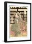 Courtesans of the Ogiya Brothel, C.1810-15-Kikukawa Eizan-Framed Giclee Print