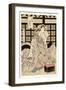 Courtesans of the Ogiya Brothel, C.1810-15-Kikukawa Eizan-Framed Giclee Print