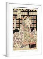 Courtesans of the Ogiya Brothel, C.1810-15-Kikukawa Eizan-Framed Giclee Print