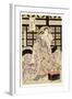 Courtesans of the Ogiya Brothel, C.1810-15-Kikukawa Eizan-Framed Giclee Print