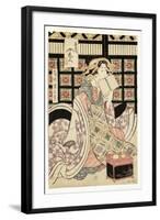 Courtesans of the Ogiya Brothel, C.1810-15-Kikukawa Eizan-Framed Giclee Print