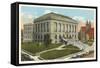 Courthouse, Akron, Ohio-null-Framed Stretched Canvas