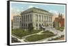 Courthouse, Akron, Ohio-null-Framed Stretched Canvas
