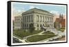 Courthouse, Akron, Ohio-null-Framed Stretched Canvas