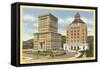 Courthouse and City Hall, Asheville, North Carolina-null-Framed Stretched Canvas