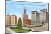 Courthouse and Downtown, Seattle, Washington-null-Mounted Art Print