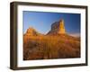 Courthouse and Jailhouse Rock Near Bridgeport, Nebraska, USA-Chuck Haney-Framed Premium Photographic Print