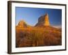 Courthouse and Jailhouse Rock Near Bridgeport, Nebraska, USA-Chuck Haney-Framed Photographic Print