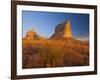 Courthouse and Jailhouse Rock Near Bridgeport, Nebraska, USA-Chuck Haney-Framed Photographic Print