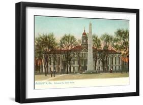 Courthouse, Augusta, Georgia-null-Framed Art Print