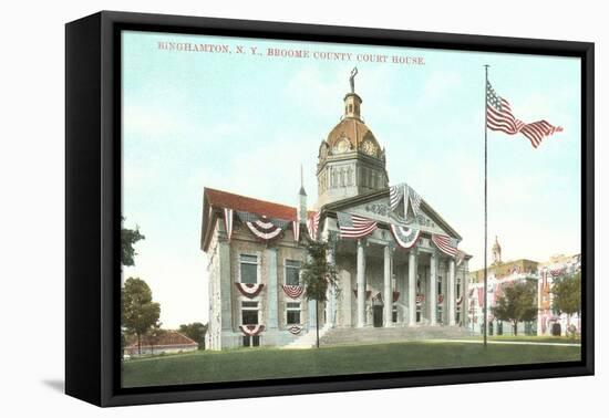 Courthouse, Binghamton, New York-null-Framed Stretched Canvas