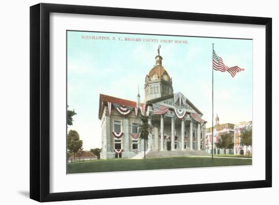 Courthouse, Binghamton, New York-null-Framed Art Print