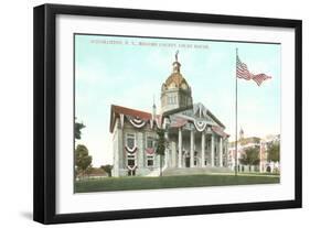 Courthouse, Binghamton, New York-null-Framed Art Print