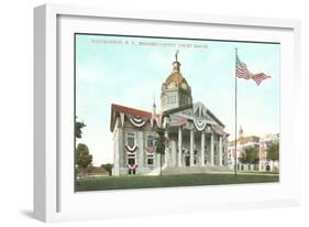 Courthouse, Binghamton, New York-null-Framed Art Print