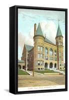 Courthouse, Bridgeport, Connecticut-null-Framed Stretched Canvas