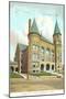 Courthouse, Bridgeport, Connecticut-null-Mounted Art Print