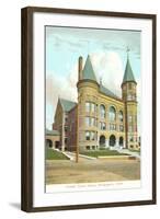 Courthouse, Bridgeport, Connecticut-null-Framed Art Print