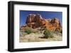 Courthouse Butte, Bell Rock Trail, Sedona, Arizona, Usa-Rainer Mirau-Framed Photographic Print