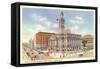 Courthouse, Canton, Ohio-null-Framed Stretched Canvas