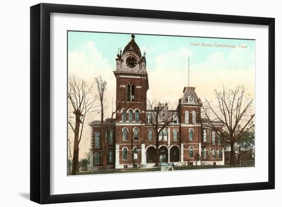 Courthouse, Chattanooga, Nashville, Tennessee-null-Framed Art Print