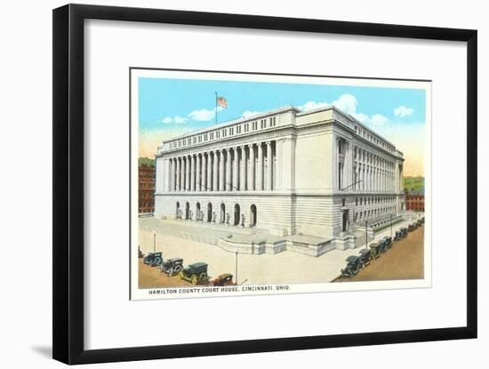 Courthouse, Cincinnati, Ohio-null-Framed Art Print