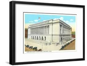 Courthouse, Cincinnati, Ohio-null-Framed Art Print