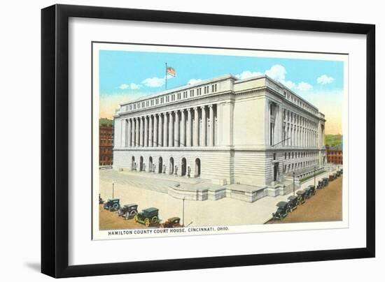 Courthouse, Cincinnati, Ohio-null-Framed Art Print