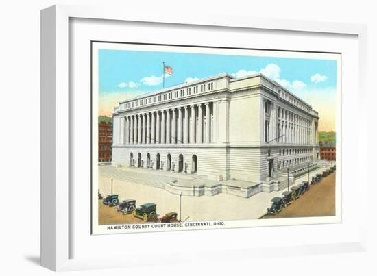 Courthouse, Cincinnati, Ohio-null-Framed Art Print