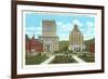 Courthouse, City Hall, Asheville, North Carolina-null-Framed Art Print