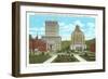 Courthouse, City Hall, Asheville, North Carolina-null-Framed Art Print