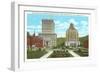 Courthouse, City Hall, Asheville, North Carolina-null-Framed Art Print