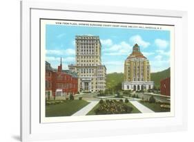Courthouse, City Hall, Asheville, North Carolina-null-Framed Premium Giclee Print