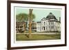 Courthouse, Danbury, Connecticut-null-Framed Premium Giclee Print