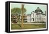 Courthouse, Danbury, Connecticut-null-Framed Stretched Canvas