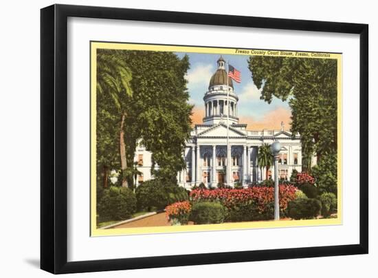 Courthouse, Fresno, California-null-Framed Art Print