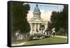 Courthouse, Fresno, California-null-Framed Stretched Canvas