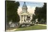 Courthouse, Fresno, California-null-Stretched Canvas