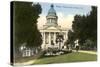 Courthouse, Fresno, California-null-Stretched Canvas