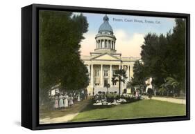 Courthouse, Fresno, California-null-Framed Stretched Canvas