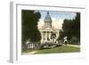 Courthouse, Fresno, California-null-Framed Art Print