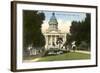 Courthouse, Fresno, California-null-Framed Art Print