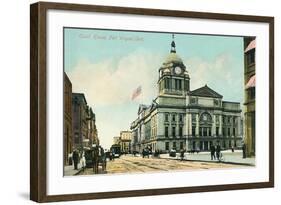 Courthouse, Ft. Wayne-null-Framed Art Print