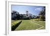 Courthouse Garden, Santa Barbara, CA-George Oze-Framed Photographic Print